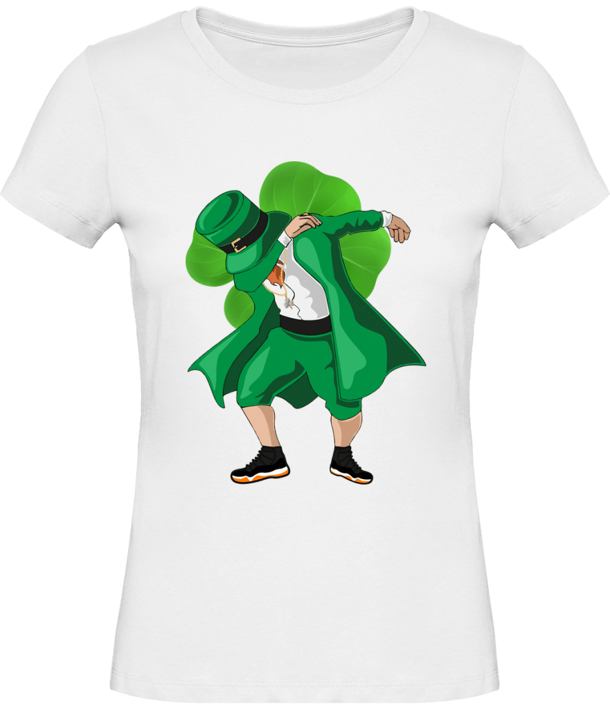 Leprechaun DAB - Tee shirt Bio Femme
